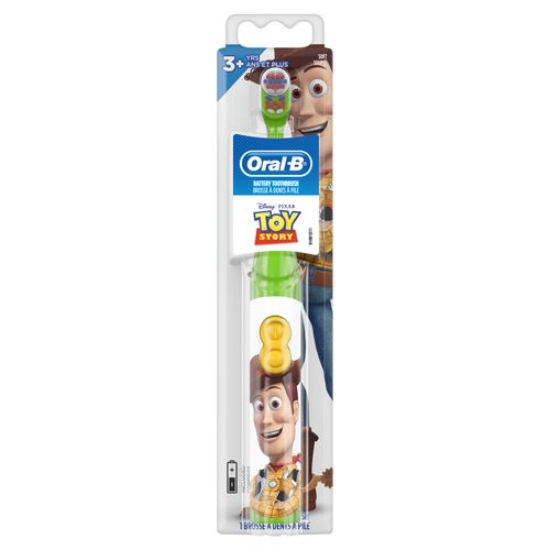 Cepillo De Dientes De Batería Para Niños Oral-B Disney Pixar Toy Story - 1 Unidad