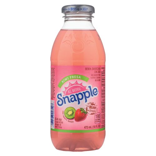 Bebida Snapple Kiwi Strawberry Nat - 473 ml
