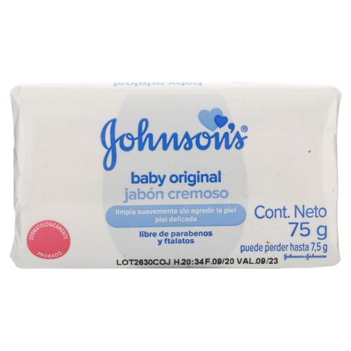 Jabón Bebé marca Johnson's Original -75g