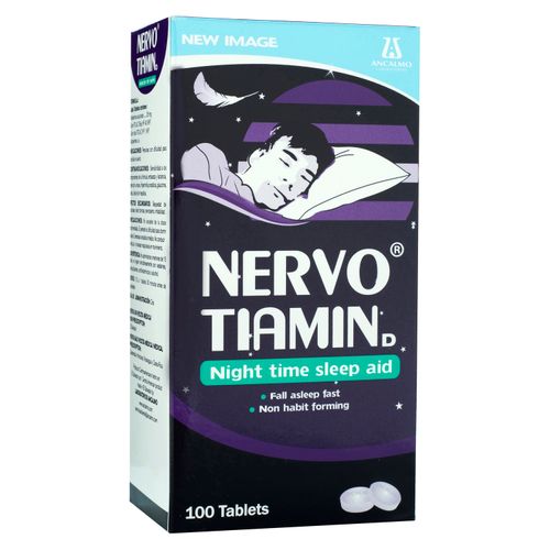 Antihistamínico Nervotiamin vitamina D sobre 4 comprimidos - Precio indicado por sobre