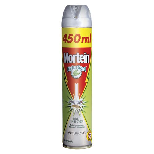 Insecticida Marca Mortein Multi Insectos Olor Suave Aerosol - 450ml