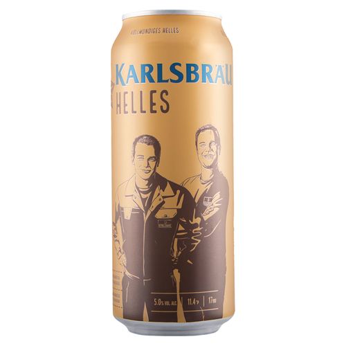 Cerveza Karlsbrau Helles 5.0 Alc 500Ml