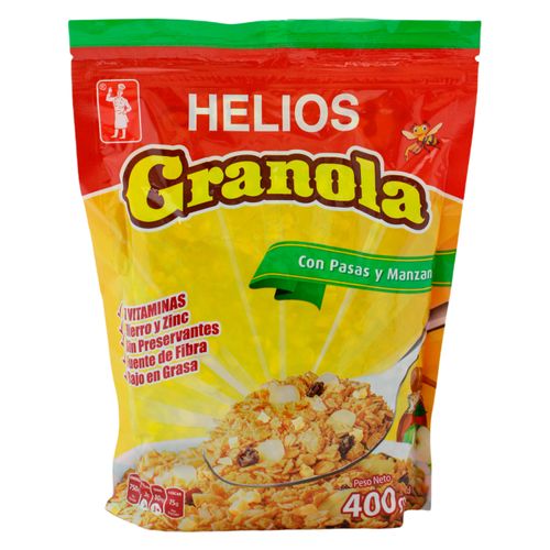 Granola Helios con Pasas y Manzana - 400 g