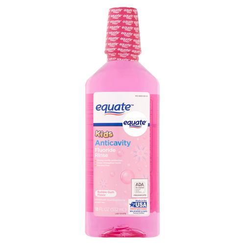 Enjuage Equate Mouthwash Kids Bubble Gum - 532 ml