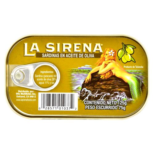 Sardina La Sirena Aceite Oliva - 125 g