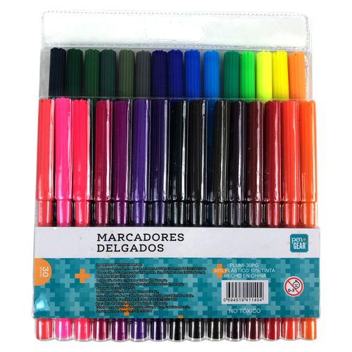 Marcadores Pen Gear  Watercolor- 30 Piezas