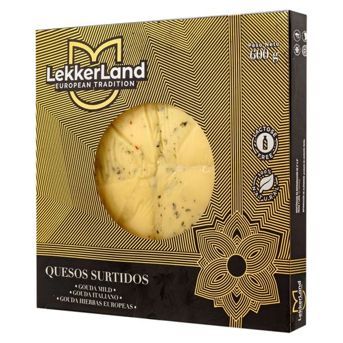 Quesos Lekkerdand Surtidos - 600 g