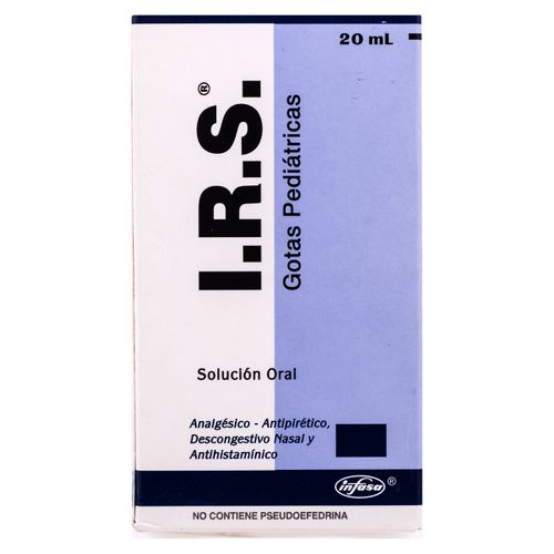 Gotas I.R.S. Infasa Pediatricas - 20 ml