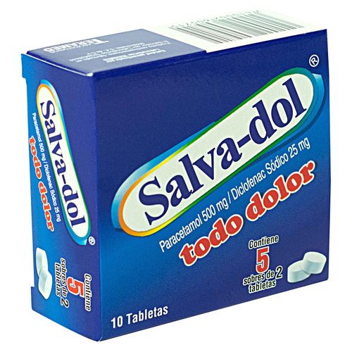 Analgésico Salvadol - Precio indicado por Unidad
