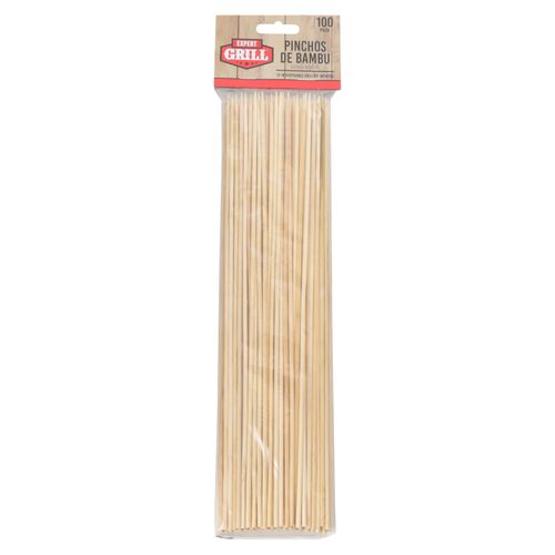 Pinchos Expert Grill de bamboo -12 pulgadas