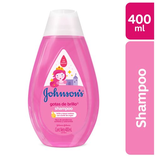 Shampoo marca Johnson's Baby Gotas de Brillo -400 ml