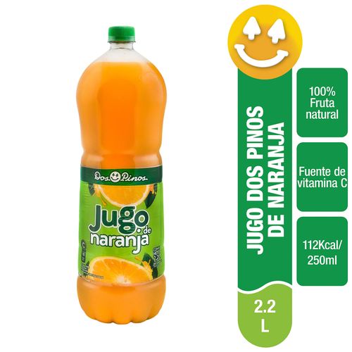 Jugo De Naranja Dos Pinos, Fuente De Vitamina C - 2.2Lt