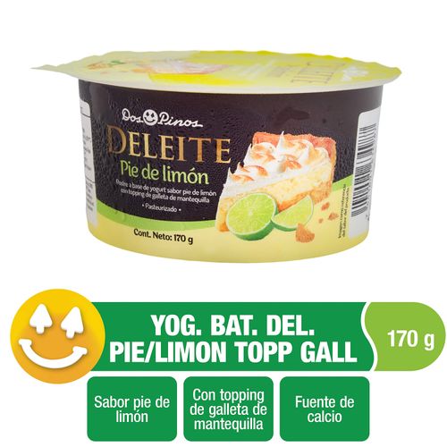 Yogurt Deleite Dos Pinos Pie Limon - 170 g