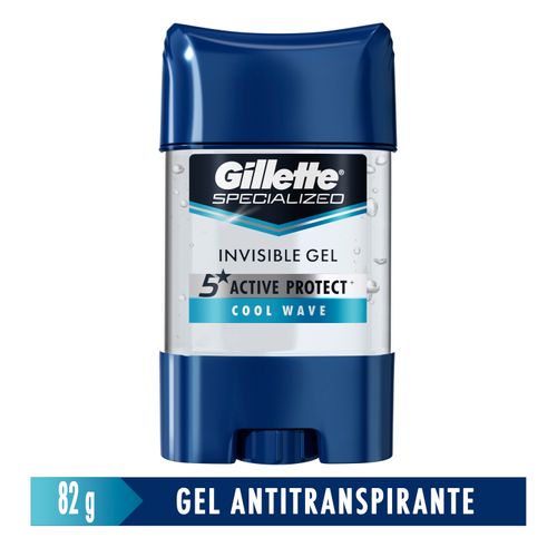 Antitranspirante Gillette Specialized Cool Wave Gel 82 g