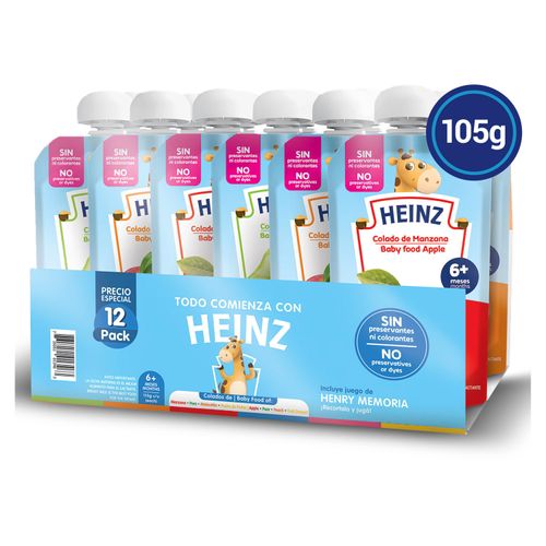 Colados Heinz  Doypack 12 Pack 105g C/U - 1260 g