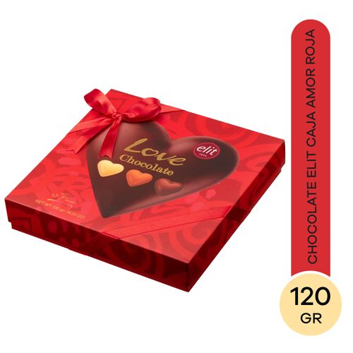 Chocolate Elit Amor Roja Caja - 120 g