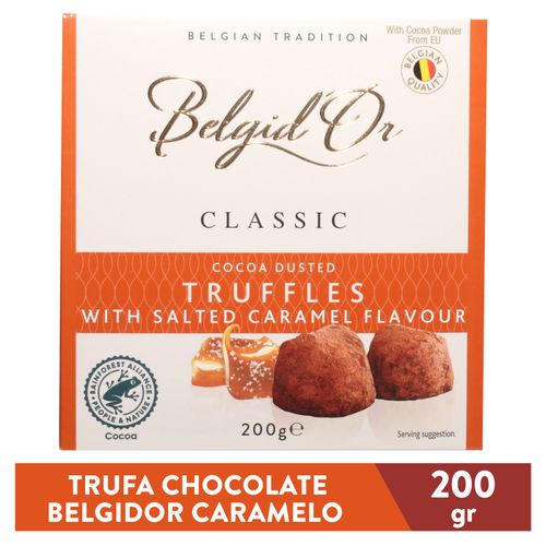 Trufa Chocolate Belgidor Caramelo - 200 g