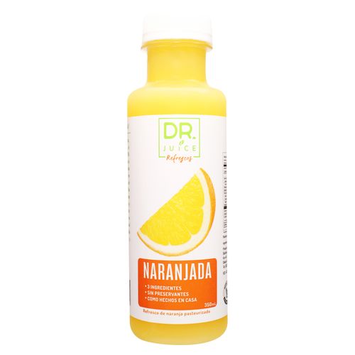 Bebida Dr Juice sabor naranjada - 350 ml