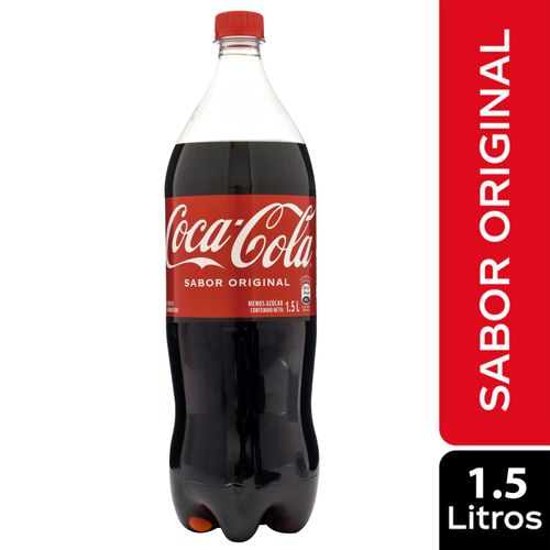 Bebida Gaseosa Coca Cola Origina - 1.5Litros