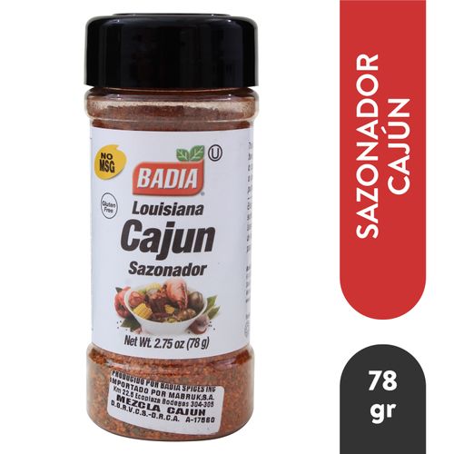 Sazonador Badia Picante Cajun - 85 g
