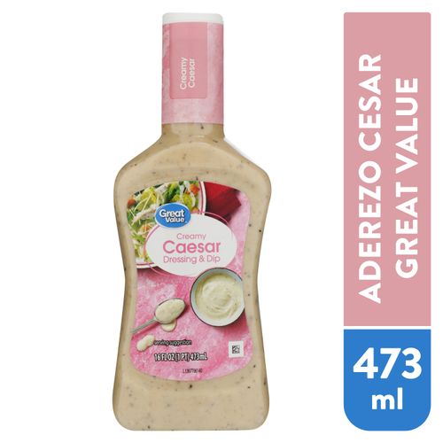 Aderezo Great Value Cesar Cremoso - 473 ml