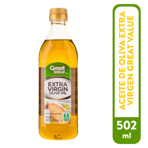Aceite Great Value Oliva Extra Virgen - 502ml