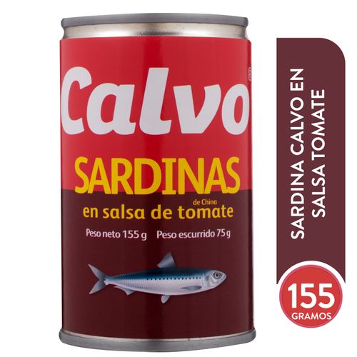 Sardina Calvo En Salsa Tomate - 155gr