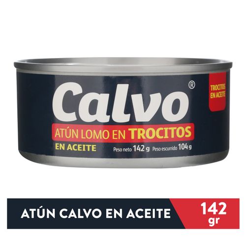 Atún Calvo Trocitos En Aceite - 142 g