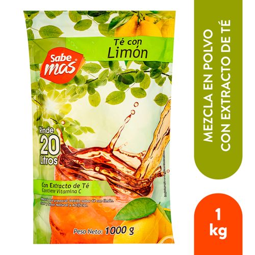 Bebida En Polvo Sabemas Sabor Limón - 1000 g