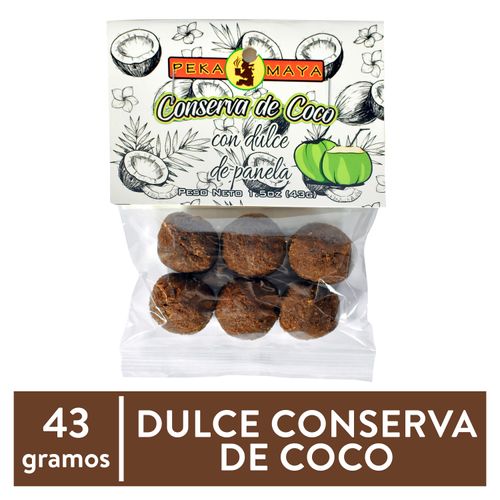 Dulce Peka Maya Conserva De Coco - 43 g