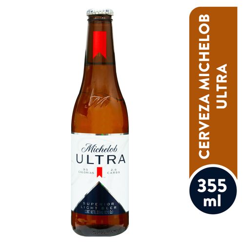 Cerveza Michelob Ultra En Botella- 355 ml