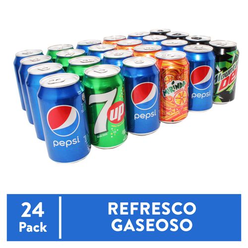 Gaseosa Pepsi Ms Sabores Lata 24P 8520Ml