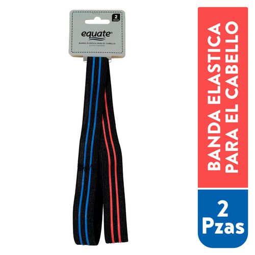 Equate Bandas Para El Cabello 2 Piezas