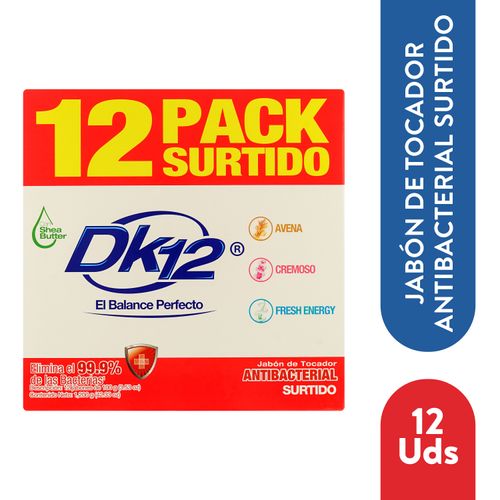 12 Pack Jabon Dk12 Surtido - 1200gr