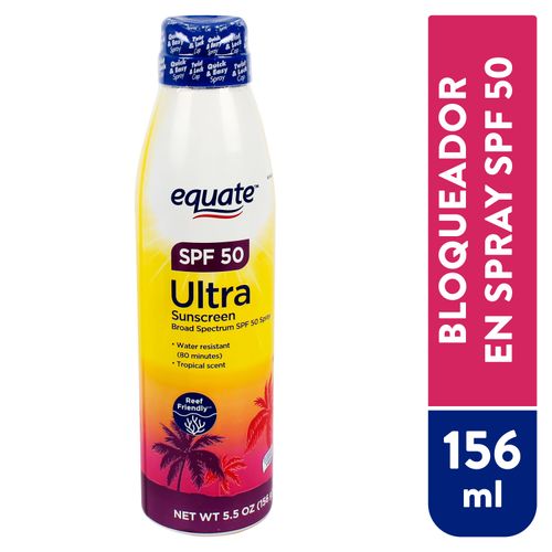 Protector solar Equate en spray FPS 50 - 156 g