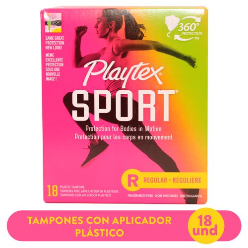 Tampones Sport Regular Frag Playtex 1Ea