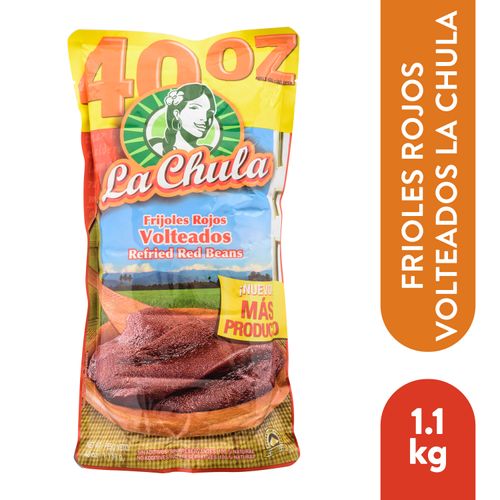 Frijoles La Chula Rojos Volteados - 1134 g