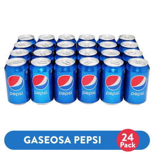 24 Pack Gaseosa Pepsi Lata - 8520 ml