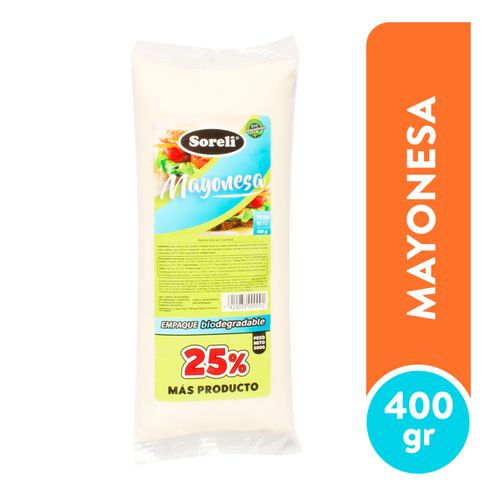 Sv Soreli Mayonesa Bolsa 400 g