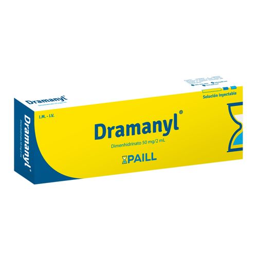 Dramanyl 50Mg 2 ml Solucion Inyectable Ampolla X 2 ml