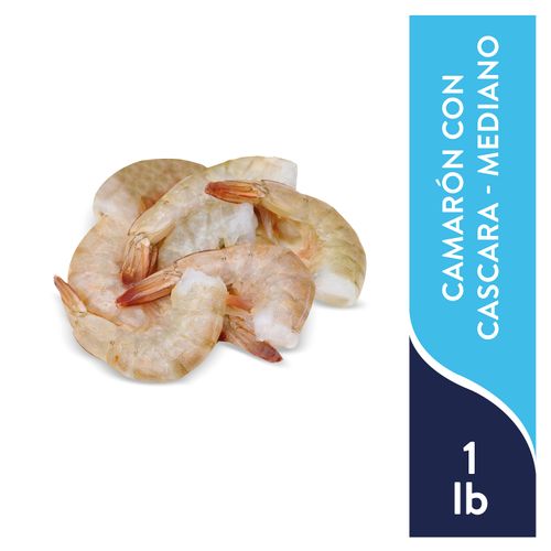 Camaron Cogap 36/40 Con Cascara Crudo - Precio Indicado Por Libra (454 G)