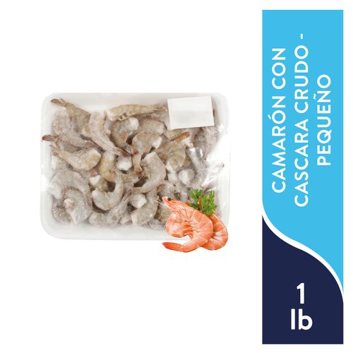 Camarón Crudo Coga Con Cáscara - Precio Indicado Por Libra (454 g)