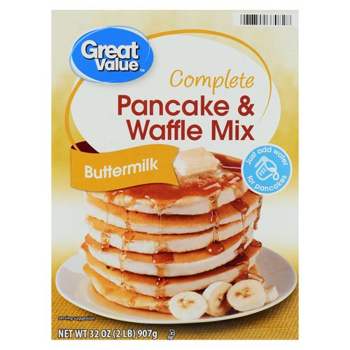 Mezcla de Pancake Great Value Buttermilk - 907gr