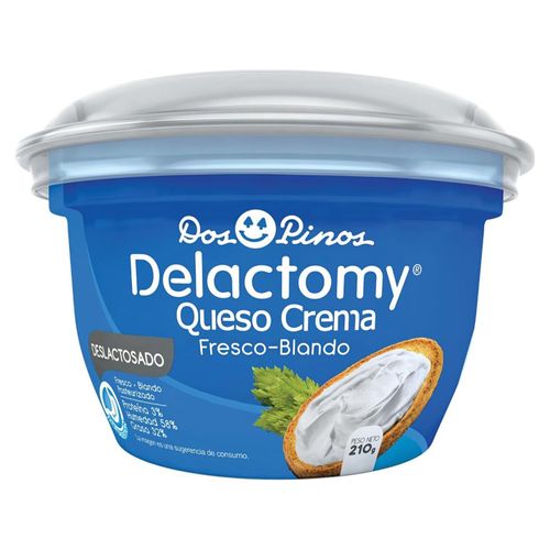 Queso Crema Dos Pinos Delactomy 210 g