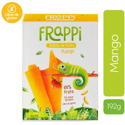Rollo Frappi Fruta Deshid Mango - 192 g