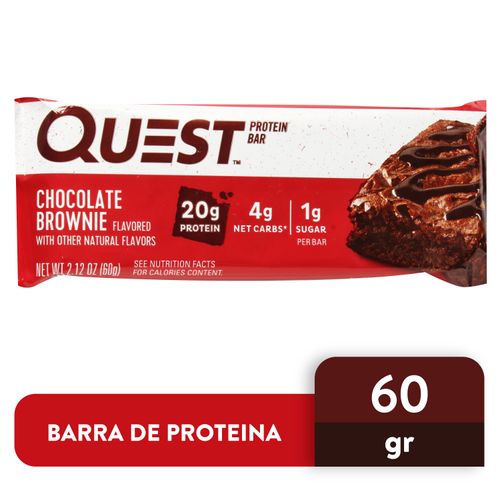Barra De Proteina Gnc Quest Brownie
