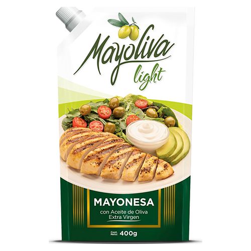 Mayonesa Mayoliva Aceite Doy Pack - 400 g