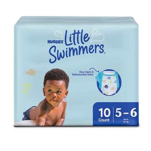Pañales  Huggies Little Swimmers Etapa 3/G, Más De 14kg - 10Uds