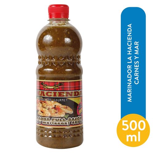 Marinador La Hacienda Carnes Y Mar - 500 ml