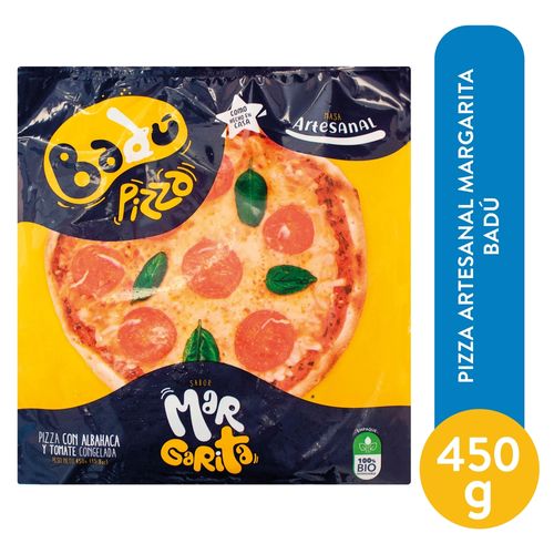 Pizza Badu Margarita Artesanal Grande - 454 g
